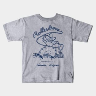 Rollerdrome Phoenix Arizona Vintage Roller Rink Kids T-Shirt